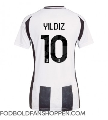 Juventus Kenan Yildiz #10 Hjemmebanetrøje Dame 2024-25 Kortærmet